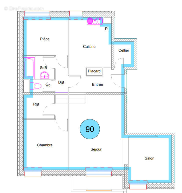 Appartement à REIMS