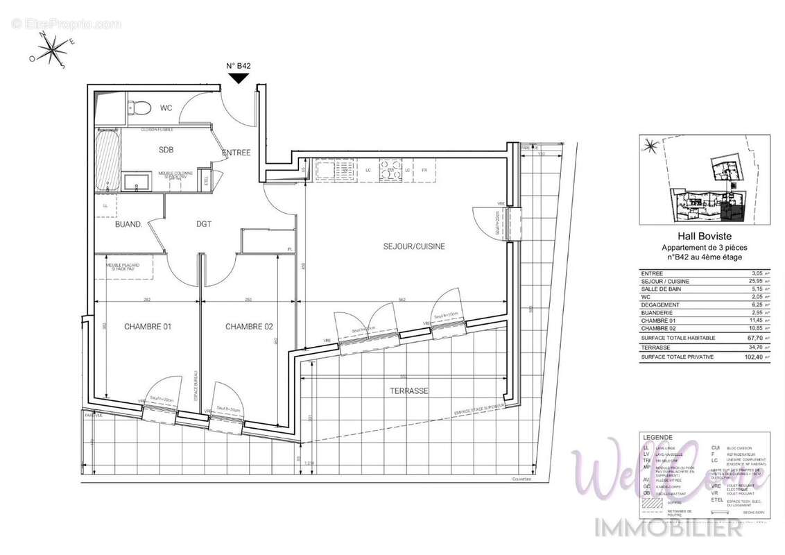 Appartement à CHAMBERY