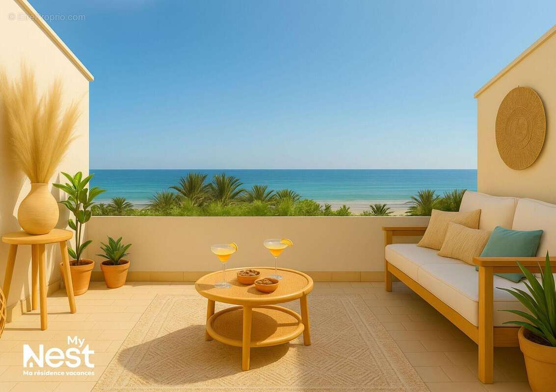 terrasse - Appartement à SETE