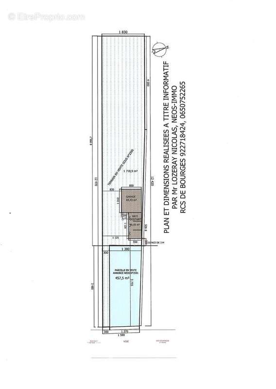 Terrain à SAINT-DOULCHARD