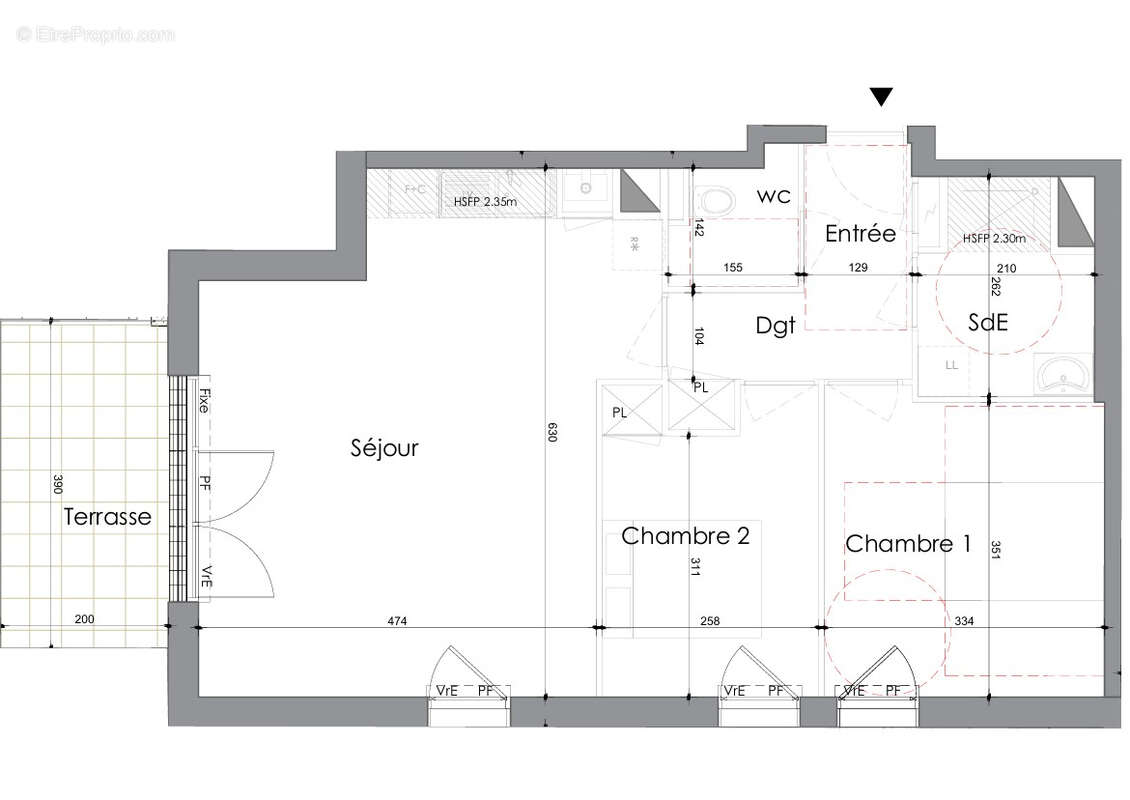 Appartement à LA BAULE-ESCOUBLAC