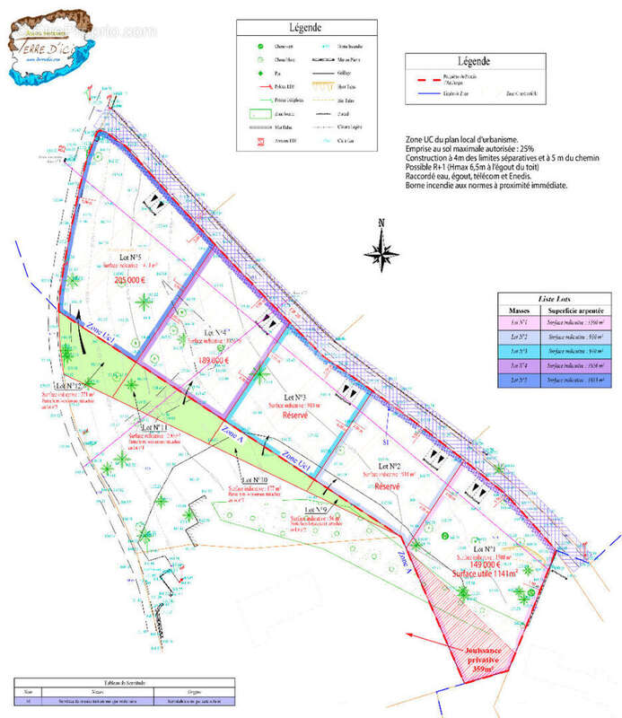 Terrain à LE THORONET