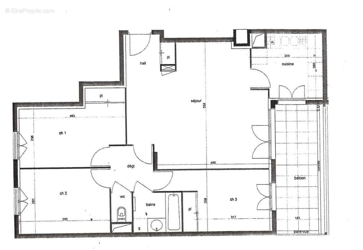 Appartement à LYON-9E