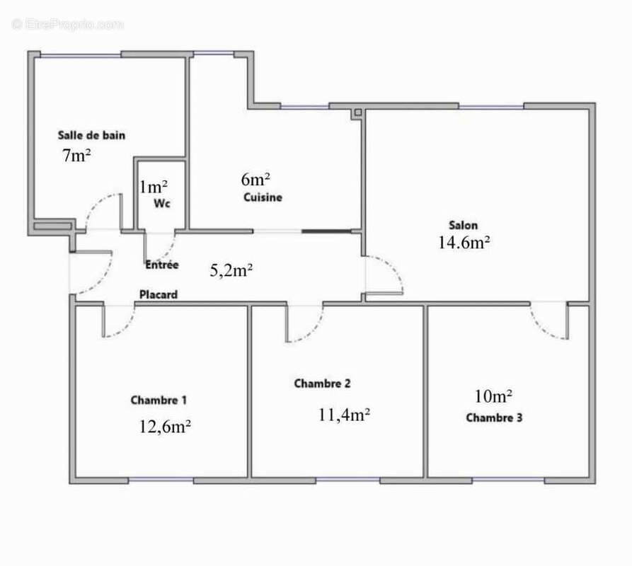 Appartement à LA GARENNE-COLOMBES