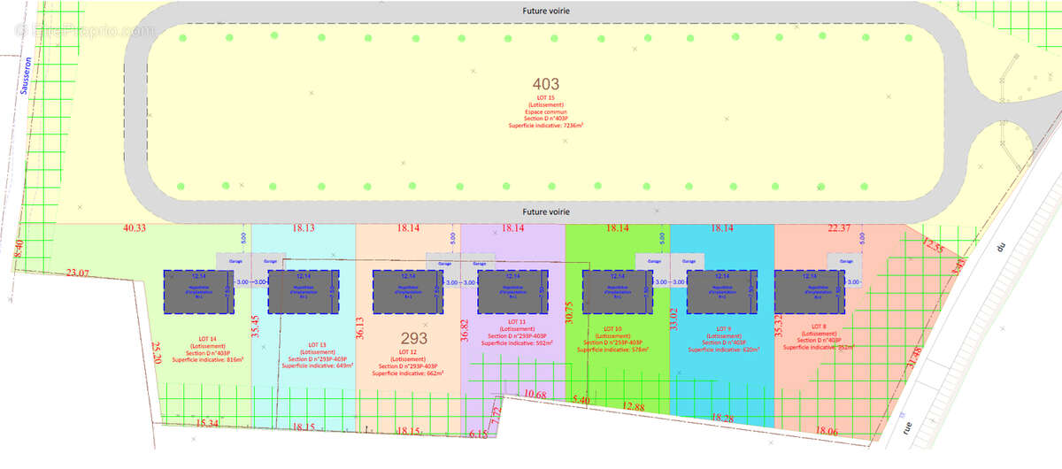 Terrain à ARRONVILLE