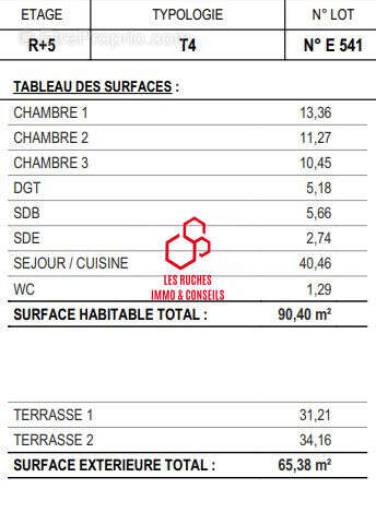 Appartement à AUBERVILLIERS