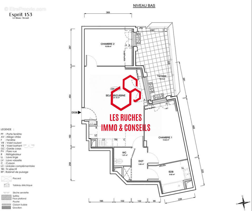 Appartement à LE BLANC-MESNIL