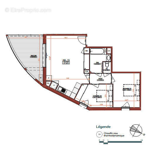 Appartement à TOURNEFEUILLE
