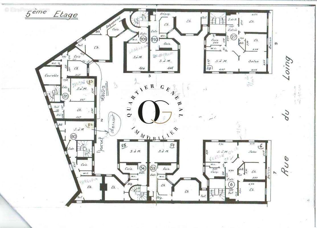 Appartement à PARIS-14E