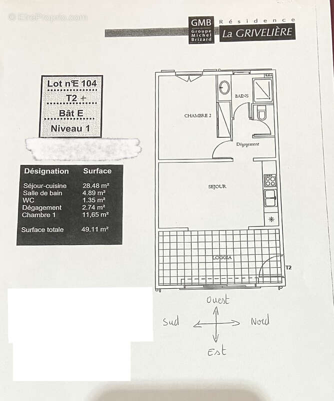 Appartement à BAIE-MAHAULT