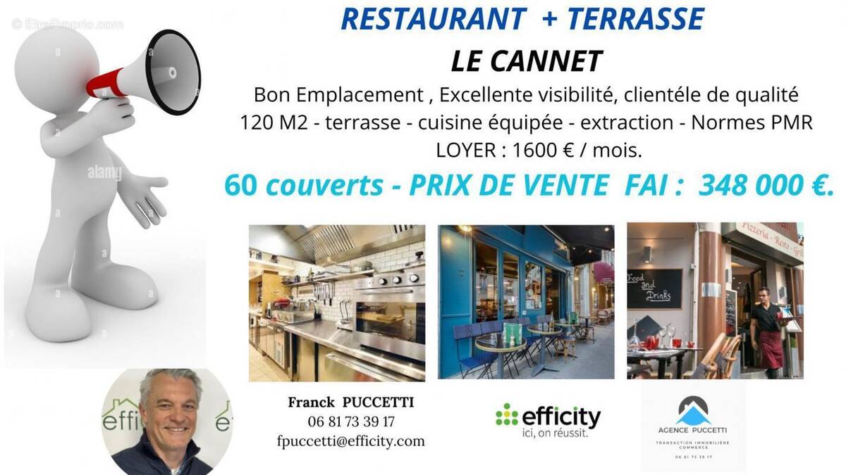 Commerce à LE CANNET