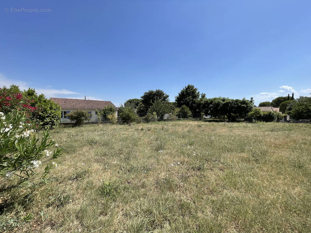 Terrain à ROCHEMAURE