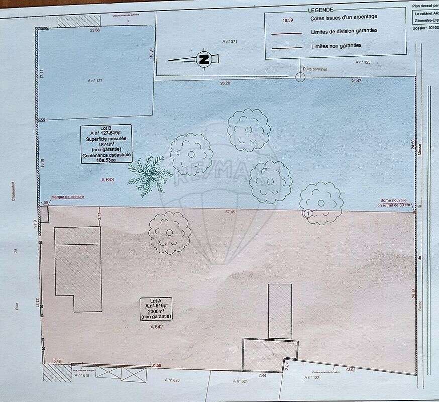 Terrain à GRANDPUITS-BAILLY-CARROIS