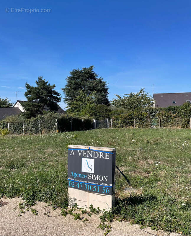 Terrain à AMBOISE