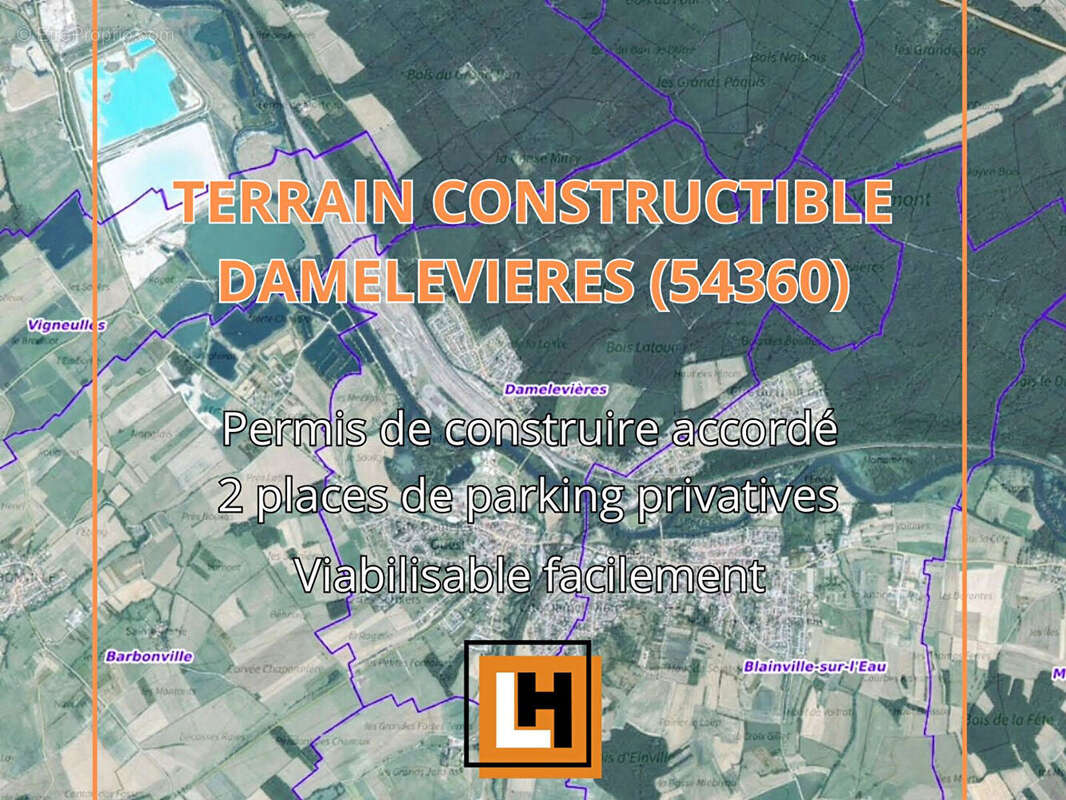 Terrain à DAMELEVIERES