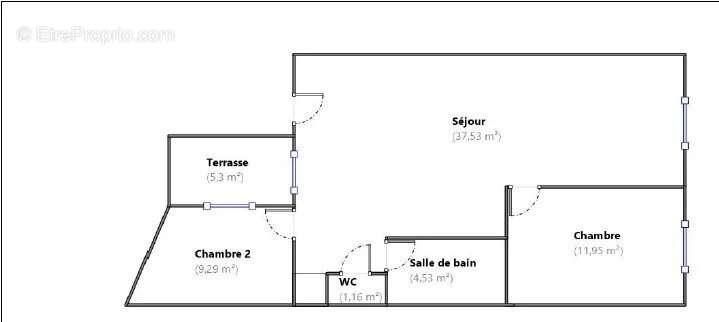 Appartement à PARIS-5E