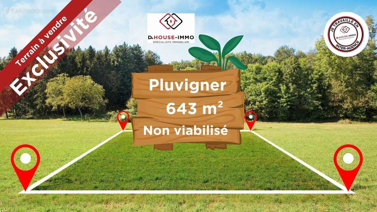 Terrain à PLUVIGNER