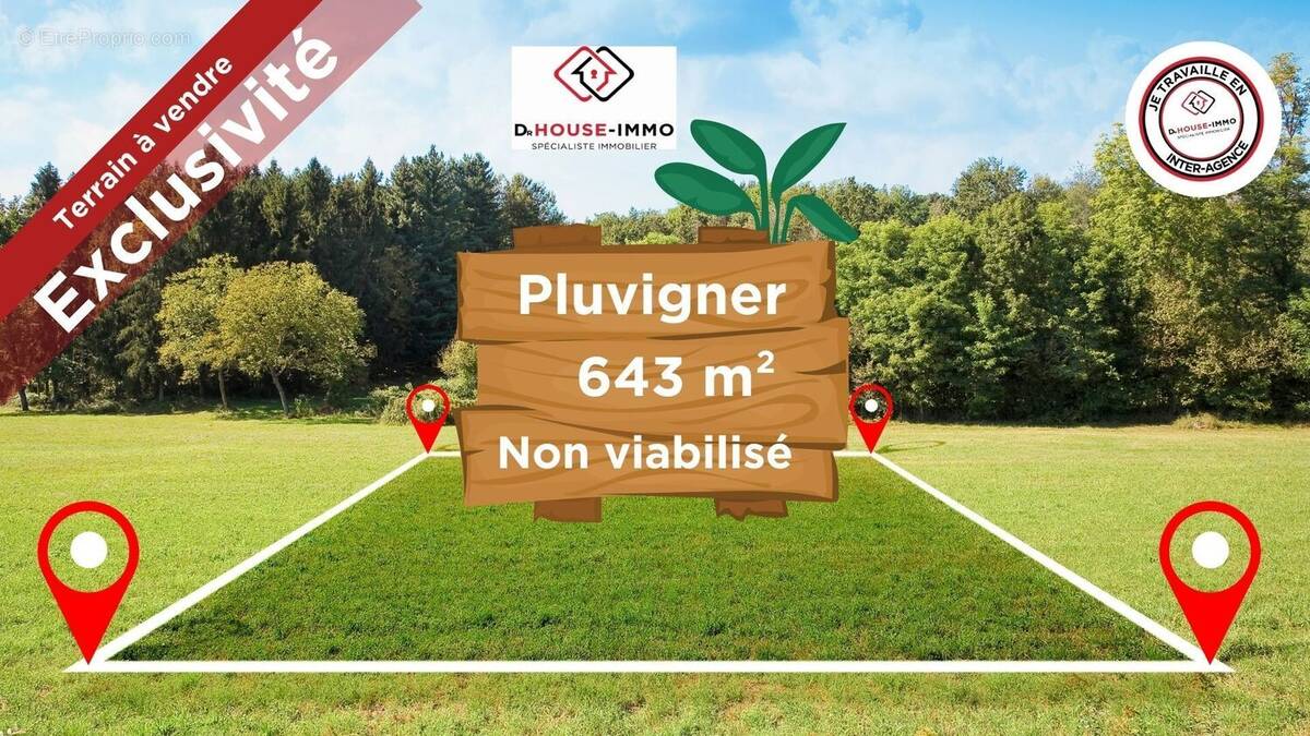 Terrain à PLUVIGNER