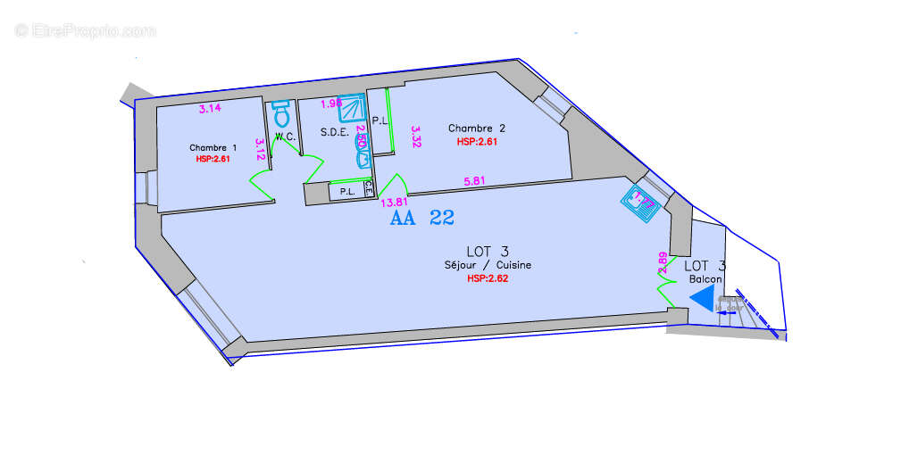 Appartement à CABANNES