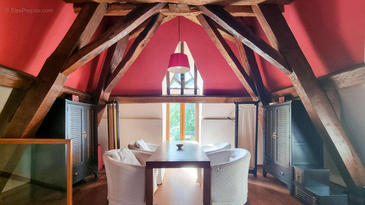 chambre principale - Appartement à LERAN