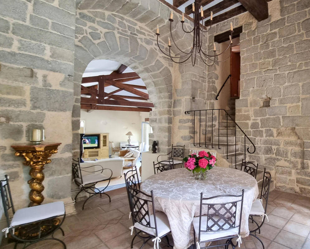 salle a manger - Appartement à LERAN