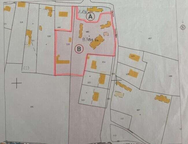 Terrain à AUZOUVILLE-SUR-RY