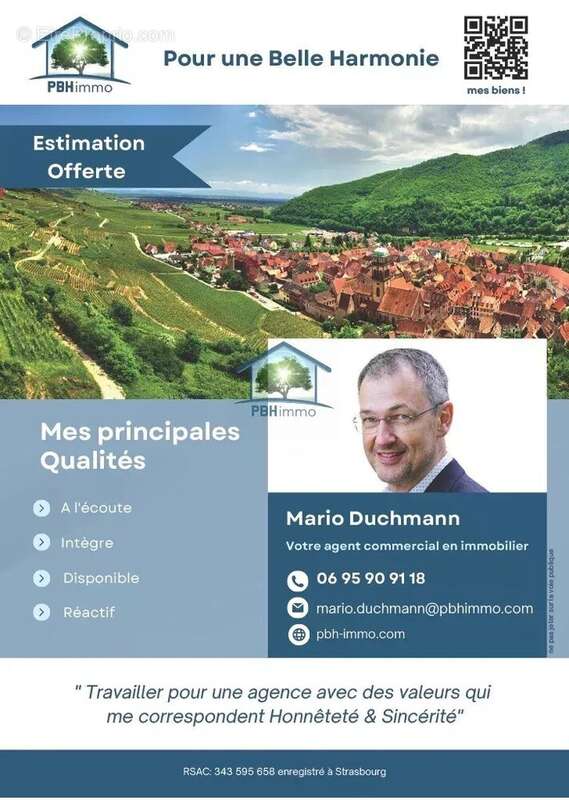 Appartement à ESCHBACH