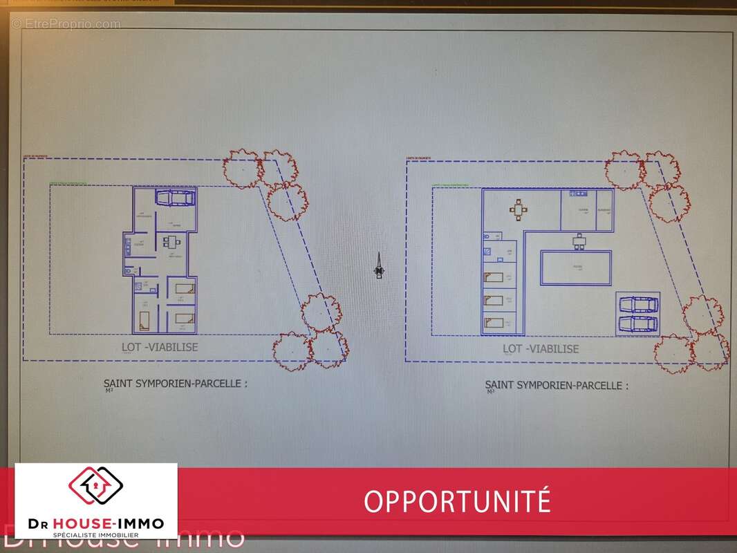 Terrain à SAINT-SYMPHORIEN