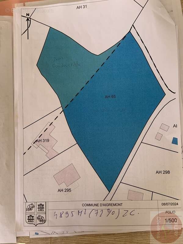 Terrain à AIGREMONT