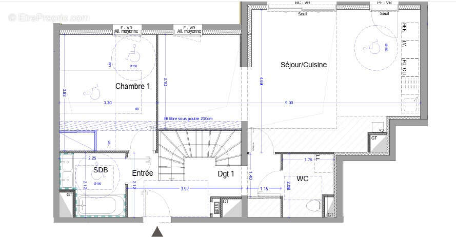 Appartement à ALLEMOND