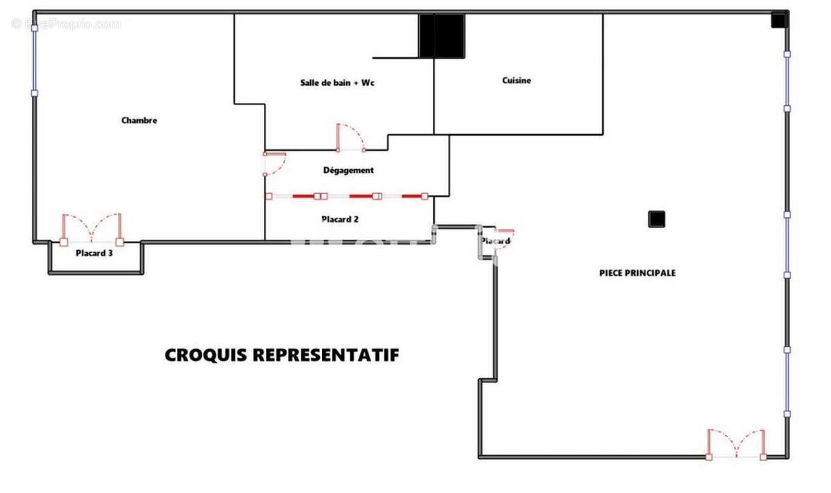 Appartement à PARIS-8E