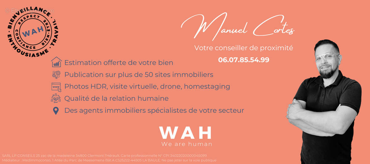 Maison à CLERMONT-L&#039;HERAULT