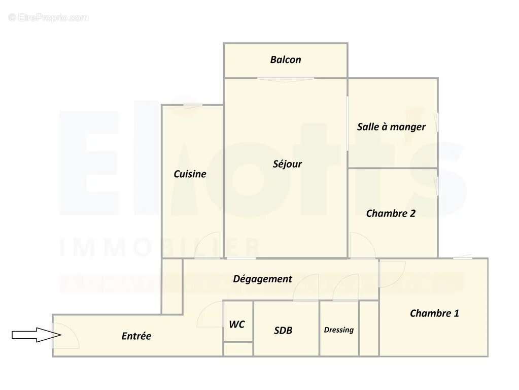 Appartement à PARIS-13E