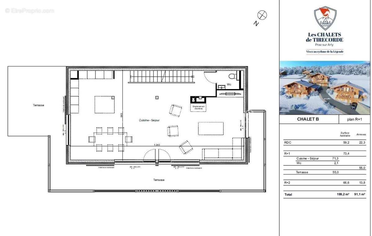 Maison à PRAZ-SUR-ARLY