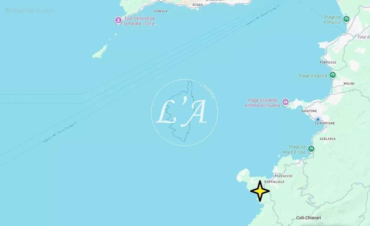 Terrain à COTI-CHIAVARI