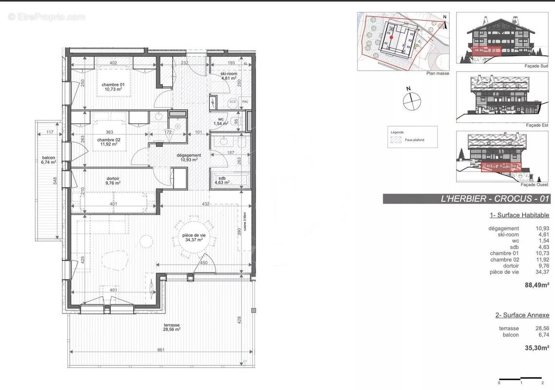 Appartement à MANIGOD