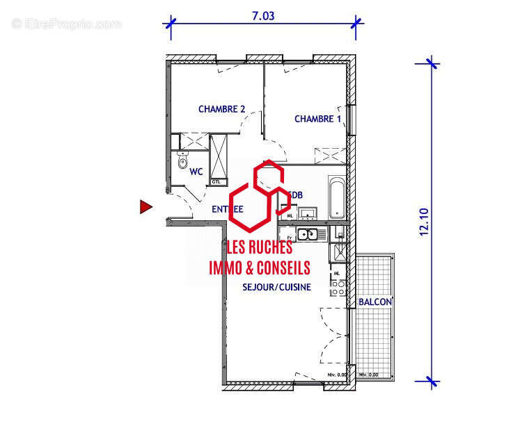 Appartement à VALENCIENNES