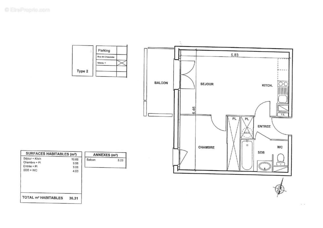 Appartement à GAILLAC