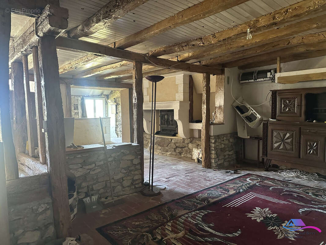 Séjour - Maison à TOUCHAY