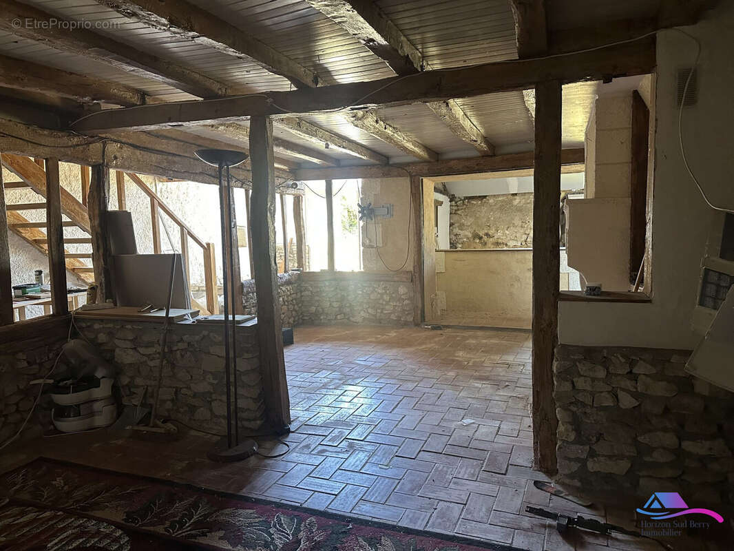 Séjour - Maison à TOUCHAY