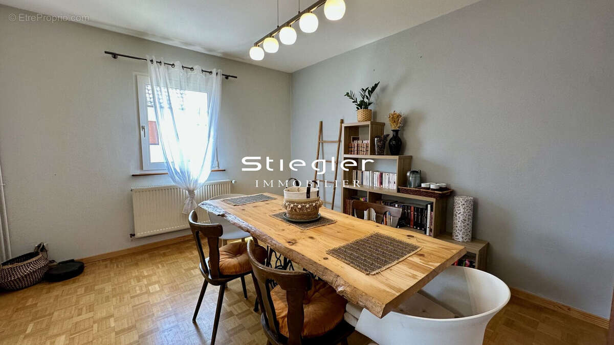 Salon séjour - Maison à ILLKIRCH-GRAFFENSTADEN