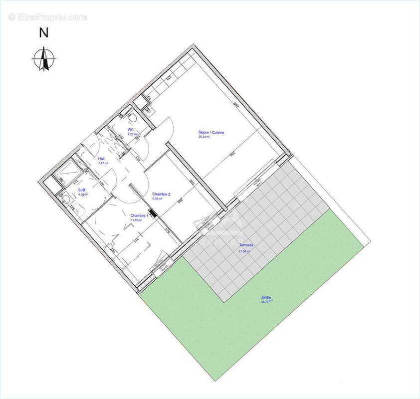 Appartement à CROIX