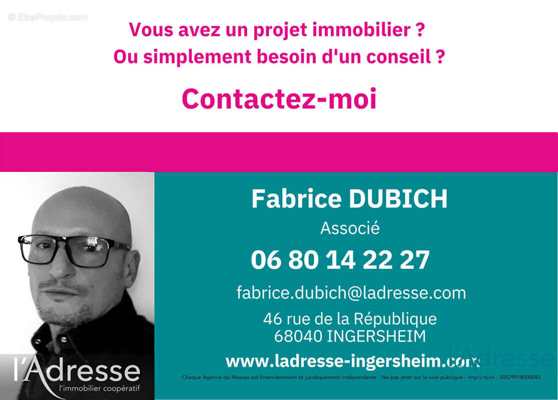 Appartement à AMMERSCHWIHR