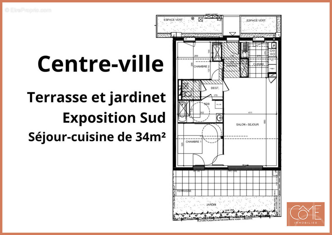 Appartement à SAINT-JOUAN-DES-GUERETS