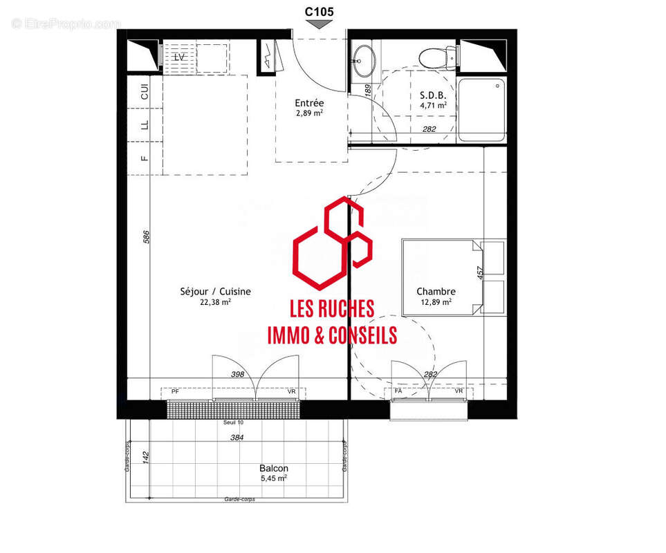 Appartement à MANTES-LA-JOLIE