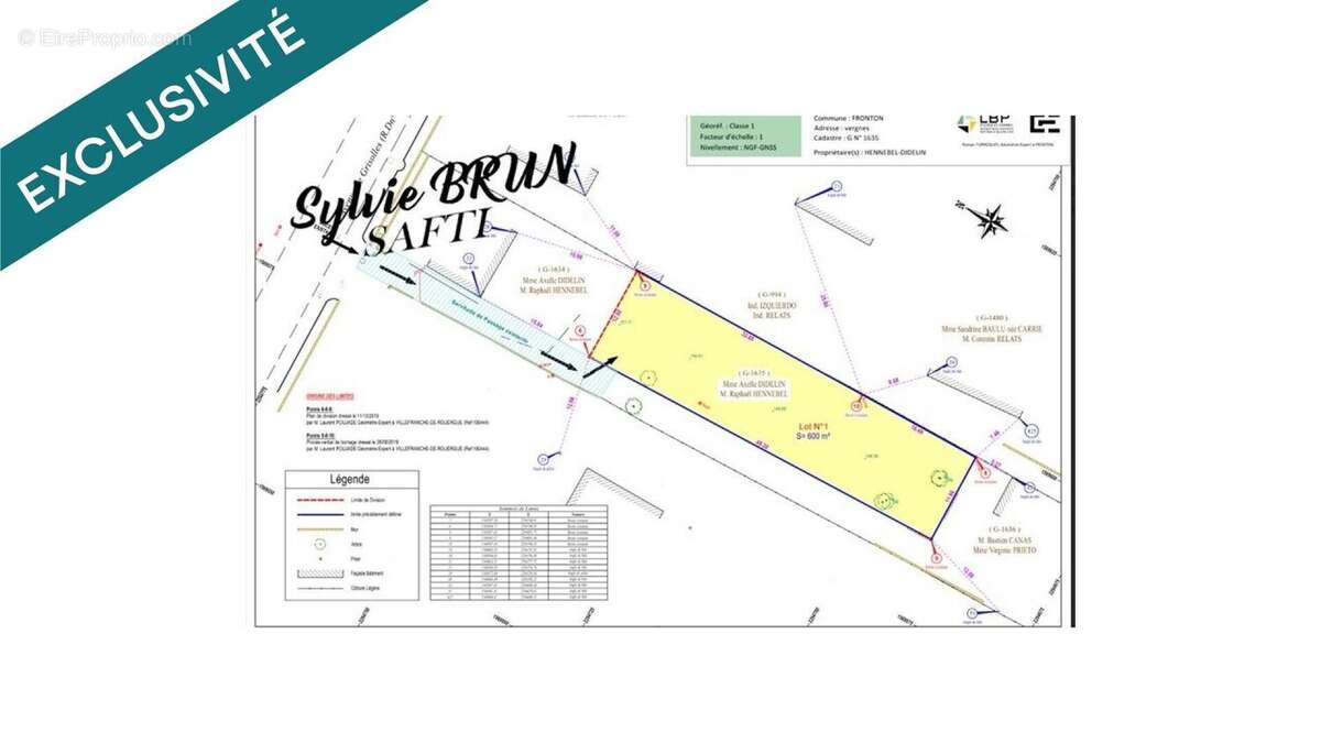 Photo 2 - Terrain à FRONTON