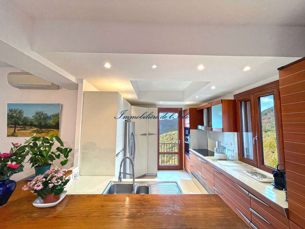 RDC - coin cuisine - Maison à SAINTE-LUCIE-DE-TALLANO