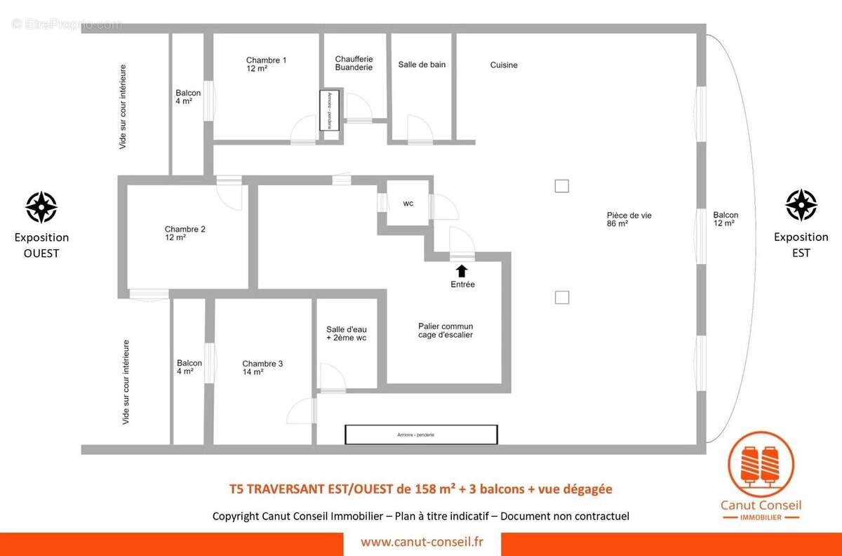 Appartement à LYON-1E