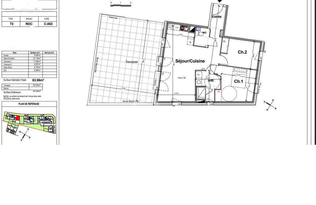 Appartement à NANTES