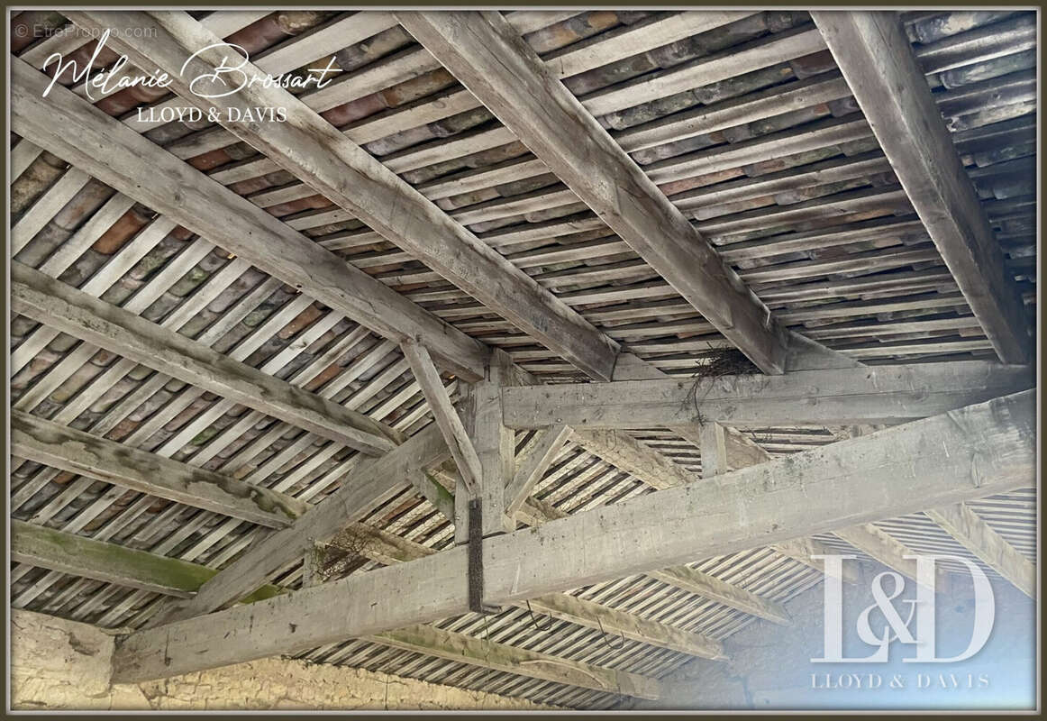 Charpente - Maison à SAINT-OUEN-D&#039;AUNIS